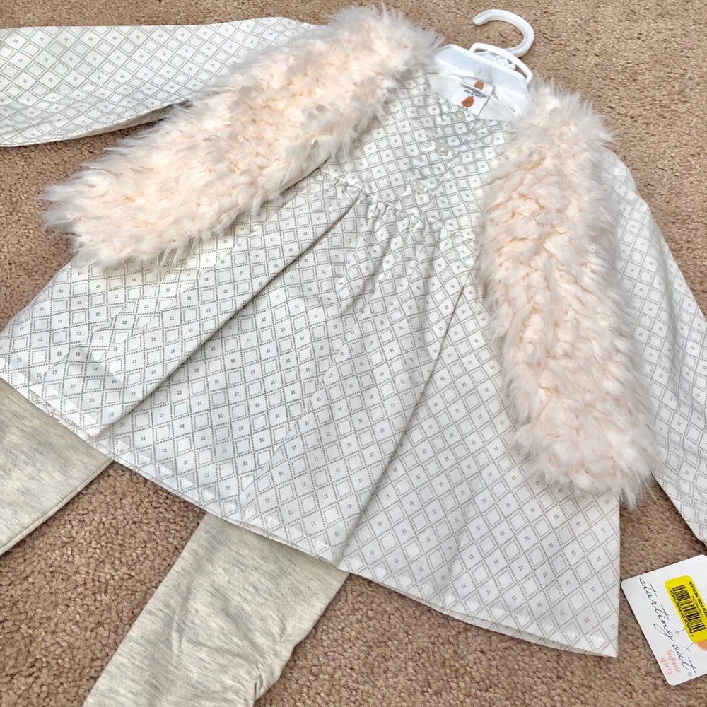 Starting Out Toddler Blouse, Vest, and Pant Set - Picture 2 of 6